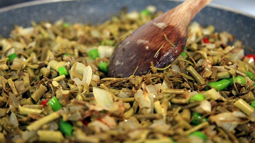 Diken ucu, Melocan Yemekleri