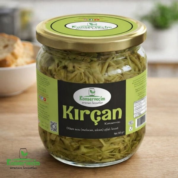 Diken ucu (Melocan,Kırçan,Sılcan) Konservesi  365 gr  (Doğranmış)